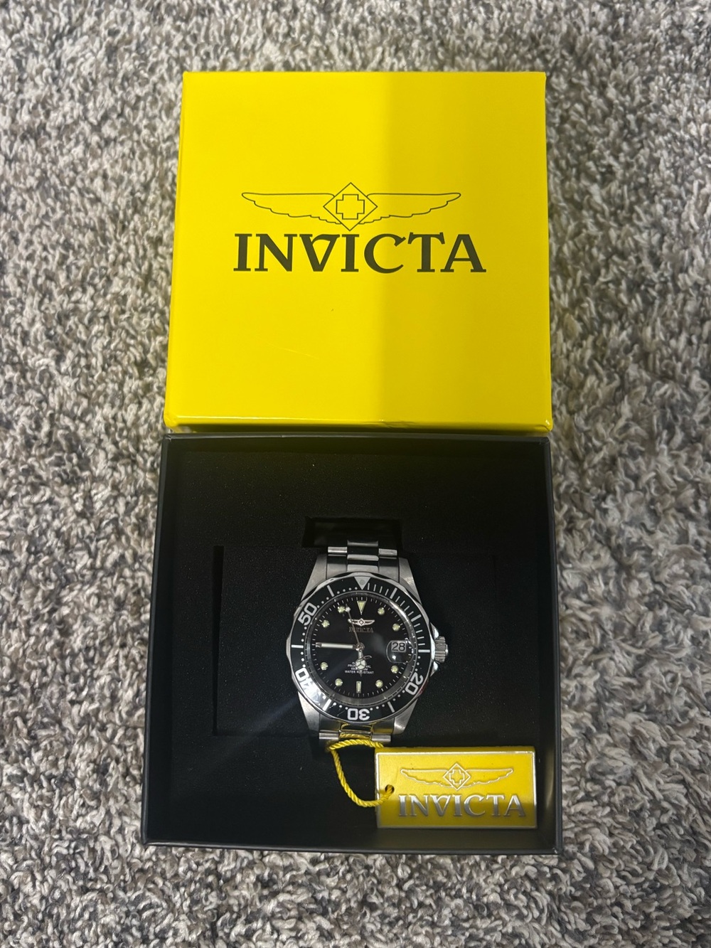 INVICTA - Pro Diver 200M Automatic Dial 8926 Men's Watch - Black